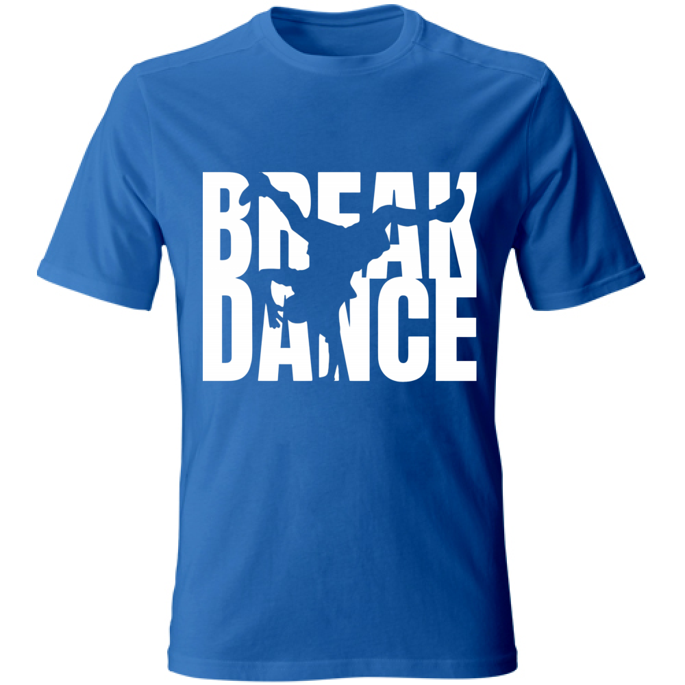T-Shirt BREAK DANCE - scritta bianca