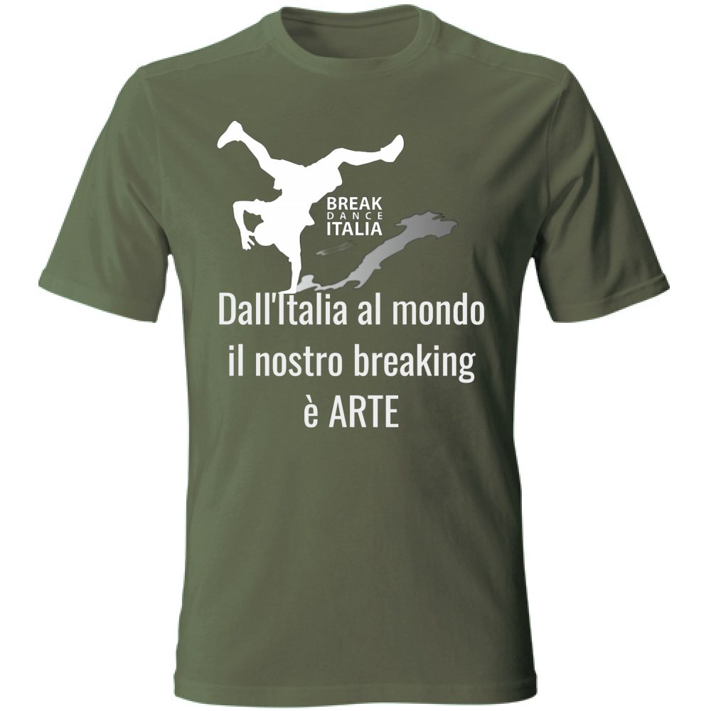T-Shirt Unisex Tshirt BREAK DANCE ITALIA