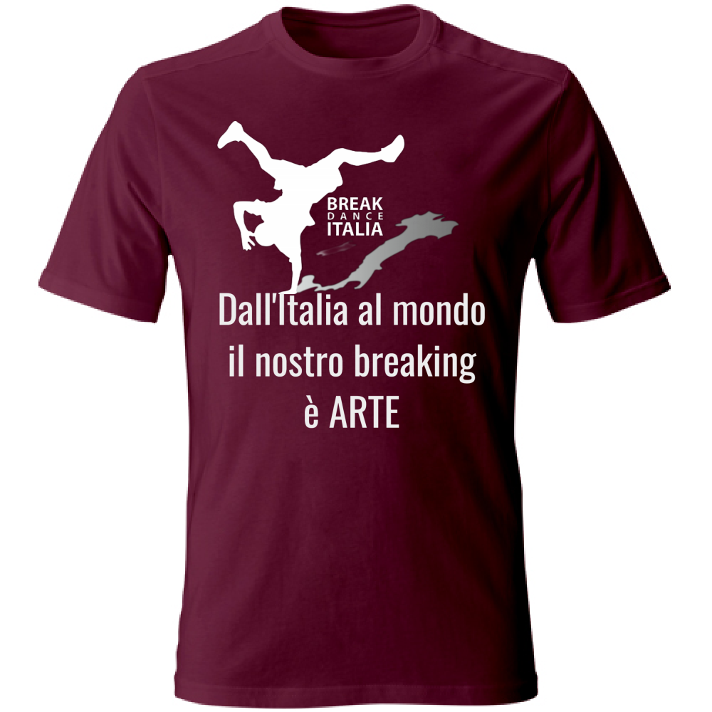 T-Shirt Unisex Tshirt BREAK DANCE ITALIA