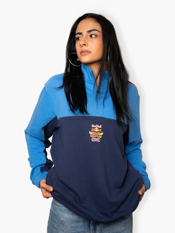 Felpa mezza zip Red Bull BC One