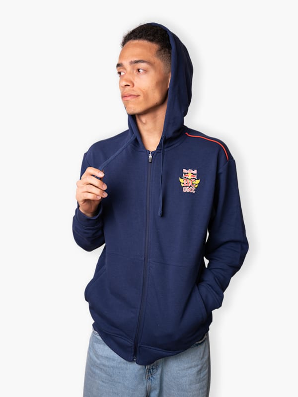 Felpa con Cappuccio e zip Red Bull BC One