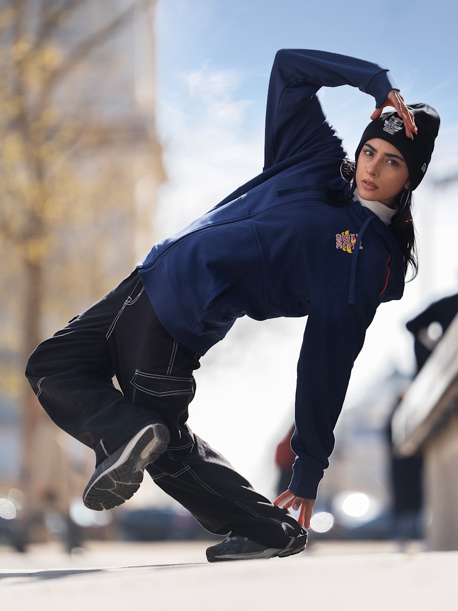 Felpa con Cappuccio e zip Red Bull BC One