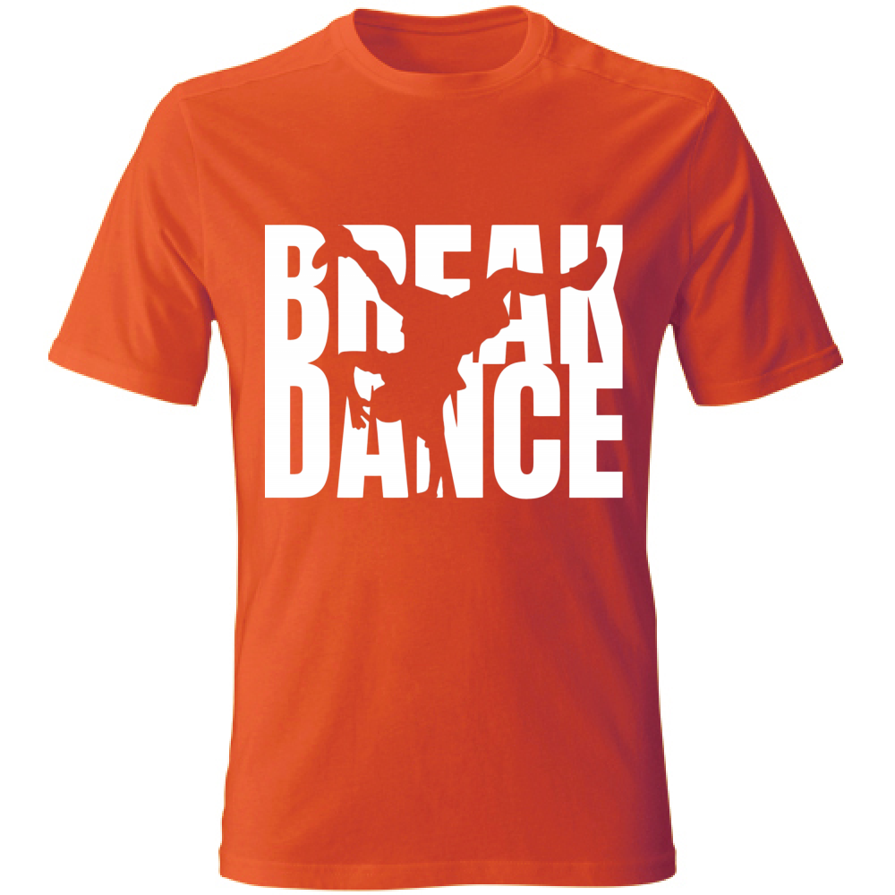 T-Shirt BREAK DANCE - scritta bianca