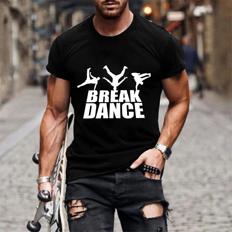 T- shirt BREAK DANCE FLUO. Maglietta Break Dance FLUO