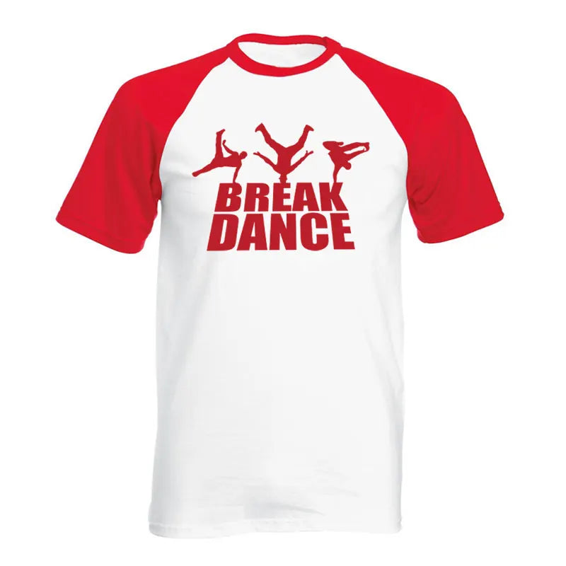 T- shirt BREAK DANCE. Maglietta Break Dance double